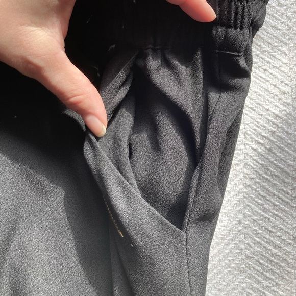 Romeo & Juliet Couture Black Fashion Jogger Medium Dress Office Slacks - Picture 2 of 7